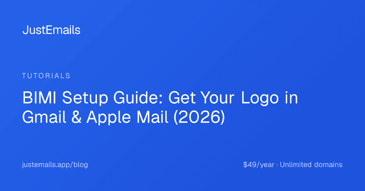 Cover for BIMI Setup Guide: Get Your Logo in Gmail & Apple Mail (2026)
